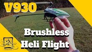 WL Toys V930 Brushless Helicopter Flight