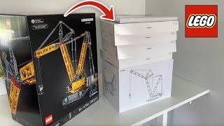 Unboxing of the LEGO Technic Liebherr 42146 (LR13000) - first review