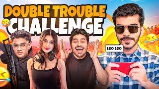 DOUBLE TROUBLE CHALLENGE IN BGMI ft @PAYALGAMING @soulregaltos9810 @Jokerkihavelii