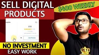 Digital Products Selling Business | No Investment | Easy Online Earning | Envato