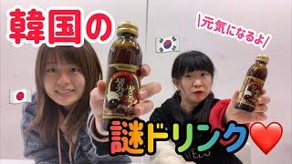 韓国の謎ドリンク飲んでみた！【日韓コンビ】