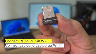 How to connect two computers directly via Wi-Fi | Windows 11/10