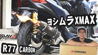 YOSHIMURA XMAX CARBON KEREN SUARA MEWAH UNBOXING