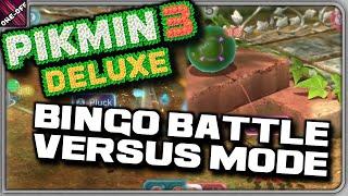 PIKMIN 3 VERSUS MODE! | Pikmin 3 Deluxe BINGO BATTLE Gameplay | One-off