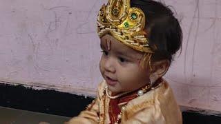 Happy Krishna Janmashtami | My lovely Daughter at Krishna | My Little Lovely Son at Krishna | Telugu