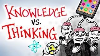 Knowledge vs Thinking - Neil deGrasse Tyson