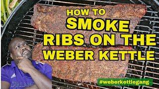 How to smoke ribs on the Weber Kettle: Indirect heat with no gadgets