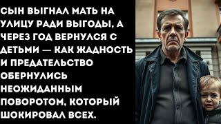 Сын ВЫГНАЛ мать из дома, а потом приполз на коленях за помощью!