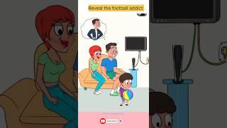 Reveal the football addict || impossible date 2 #games #shorts #gaming