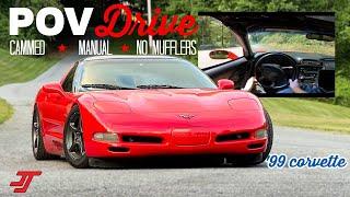 POV Pulls in a Manual C5 Corvette | Cammed & NO Mufflers