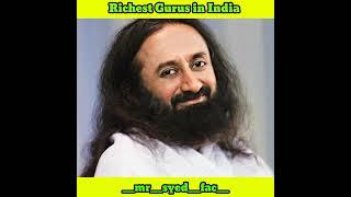 Top 5 Richest  Gurus in India #short #ytshorts