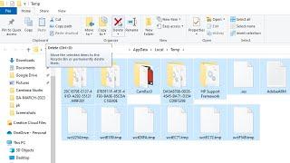 How to delete temporary files windows laptop pc