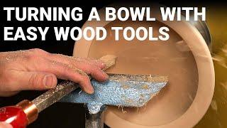 Turning a Bowl with Easy Wood Tools