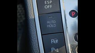 Зачем кнопка AVTO HOLD в автомобиле.