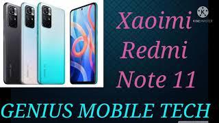 Xaoimi Redmi note 11 unboxing, review and detailed specification|On GENIUS MOBILE TECH.