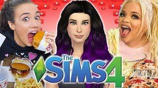 MY FIRST MUKBANG!! | The Sims 4: YouTuber World