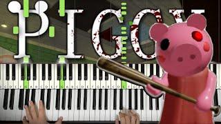 Piggy Roblox Menu Theme (Piano Tutorial Lesson)