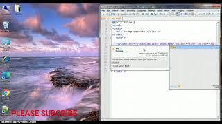 How to insert video in notepad++