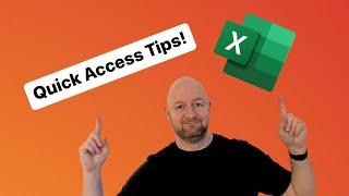 MS Excel - How to configure the Quick Access Toolbar for Enhanced Productivity!