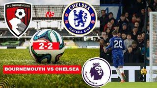 Bournemouth vs Chelsea 2-2 Live Stream Premier League Football EPL Match Score 2025 Highlights FC