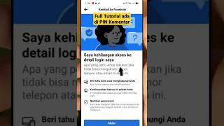 Terbukti Berhasil!! Cara Mengembalikan Akun FB yang Dibajak