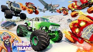 Monster Jam INSANE Zombie Island Adventure #22 | Racing, Freestyle, and High Speed Jumps