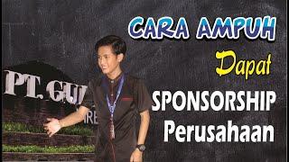 Pencari sponsor perlu tau apa saja yang diperhatikan perusahaan ketika memberi dana sponsor?