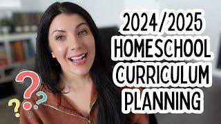 Planning 2024/2025 Homeschool Curriculum Picks- What Will We Use?