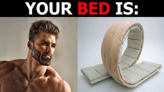 Gigachad Becoming Uncanny (Your Bed Is)