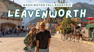 WASHINGTON FALL ROADTRIP  Exploring The Iconic Bavarian Town of Leavenworth!