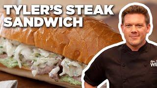 Tyler Florence's Ultimate Steak Sandwich | Tyler's Ultimate | Food Network