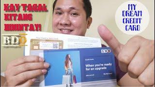 HOW LONG BEFORE  I GOT MY DREAM CREDIT CARD | BDO CREDIT CARD