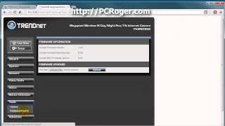 How To Upgrade Firmware On TRENDnet Internet Camera