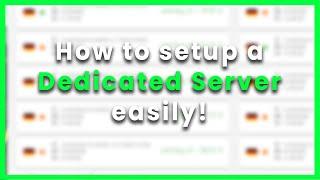 How to setup a Dedicated Server easily! | ZAP-HOSTING.COM