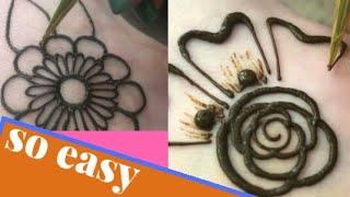 Beautiful/easy henna designs (for beginners)