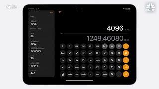 Apple WWDC: Tech giant announces iPadOS 18 updates along with Calculator app