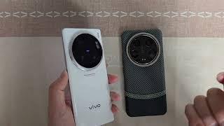 Vivo x100 Ultra image comparison Xiaomi 14 Ultra, one telephoto is better than two?