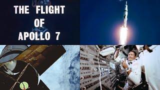 The Flight of Apollo 7 - AI remaster, Color Corrected, Wide Angle Lens Corrected, Documentary, 1967