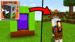 Craftsman: How To Make REAL PORTAL To Minecraft PE Dimension (Craftsman: Building Craft)