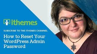 How to Reset Your WordPress Admin Password