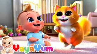 Baby and the Playful Kitty | YayaYum Nursery Rhymes & Kids Songs