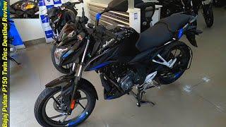 2023 Bajaj Pulsar P150 Twin Disc Deatiled Review|On Road Price|New Features & Mileage |Exhaust Sound