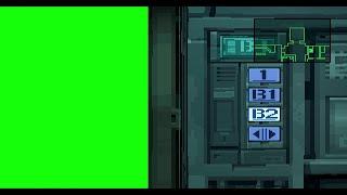 Metal Gear Solid - Elevator Green Screen + Closed Door