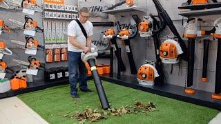 Бензиновые воздуходувки пылесосы Штиль Stihl BG 86, SH 56, SH 86: Обзор