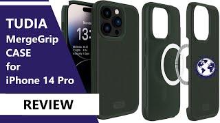 TUDIA MergeGrip case for iPhone 14 Pro Review (with MagSafe test)