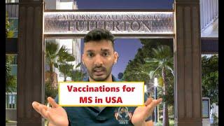 Vaccinations for MS in USA | CSUF Immunization Requirements | California State University Fullerton