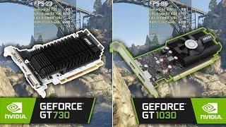 GT 730 vs GT 1030 - Test in 5 Games