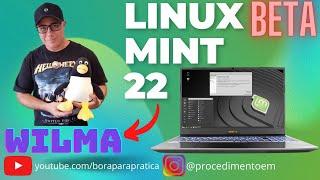  LINUX MINT 22 WILMA BETA Cinnamon - Primeiras Impressões e Instalação no VirtualBOX 