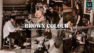 Brown Colour | Free Lightroom Mobile Preset Free DNG | Tutorial Lightroom Mobile