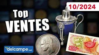 TOP SALES on Delcampe (October 2024) | The collectables of the marketplace